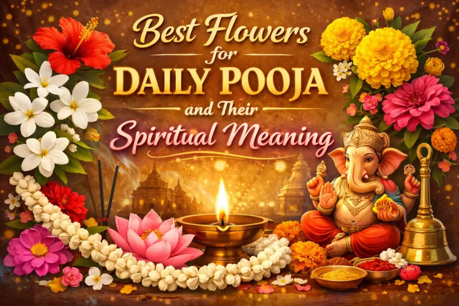 Best Flowers for Daily Pooja and Their Spiritual Meaning